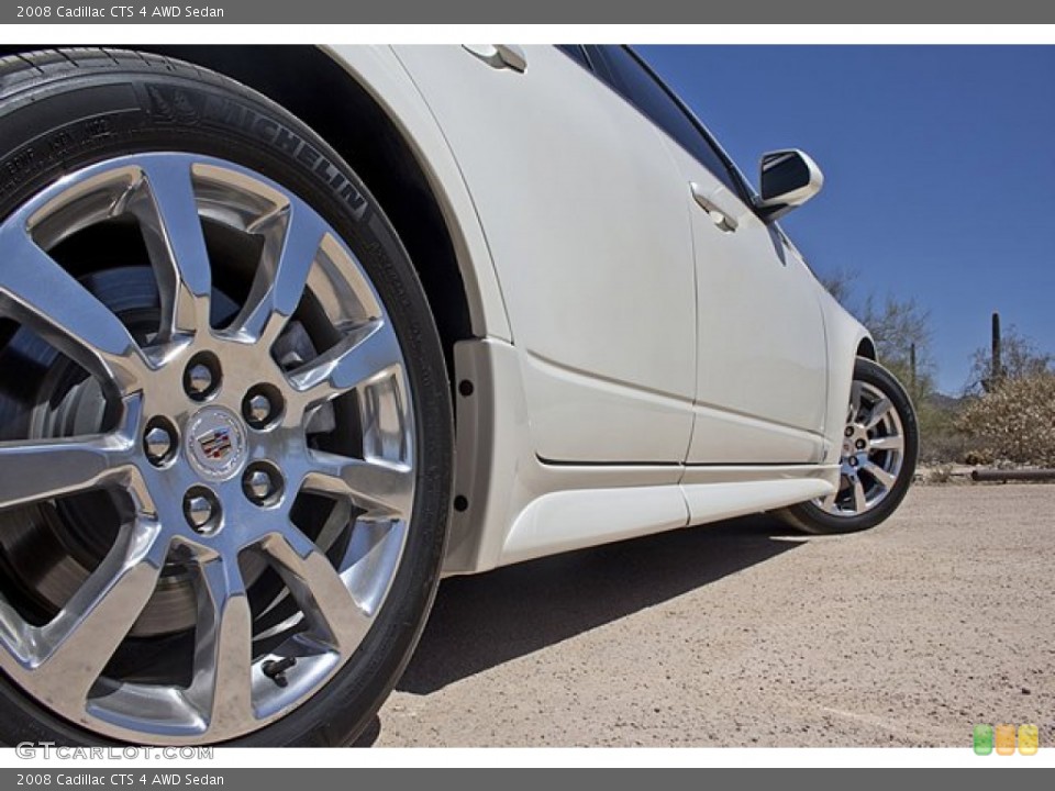 2008 Cadillac CTS 4 AWD Sedan Wheel and Tire Photo #66092487