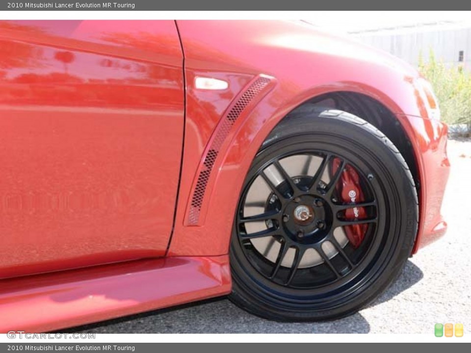 2010 Mitsubishi Lancer Evolution MR Touring Wheel and Tire Photo #66094011