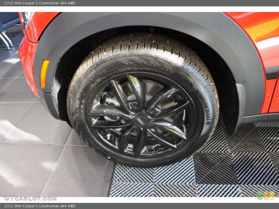 2012 Mini Cooper S Countryman All4 AWD Wheel and Tire Photo #66095973