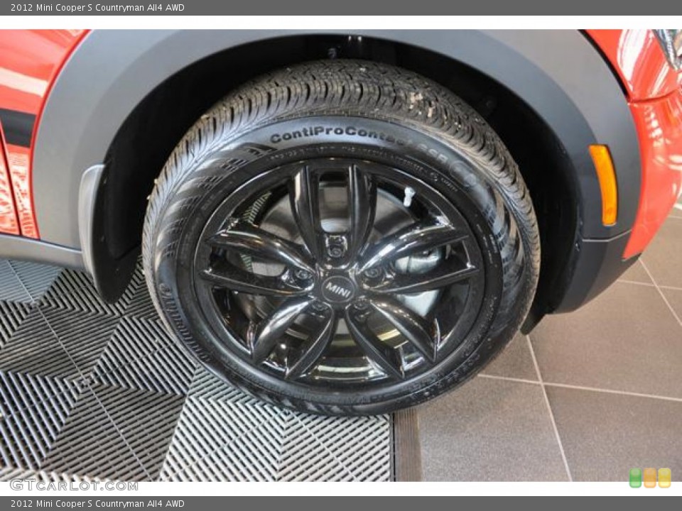 2012 Mini Cooper S Countryman All4 AWD Wheel and Tire Photo #66096000