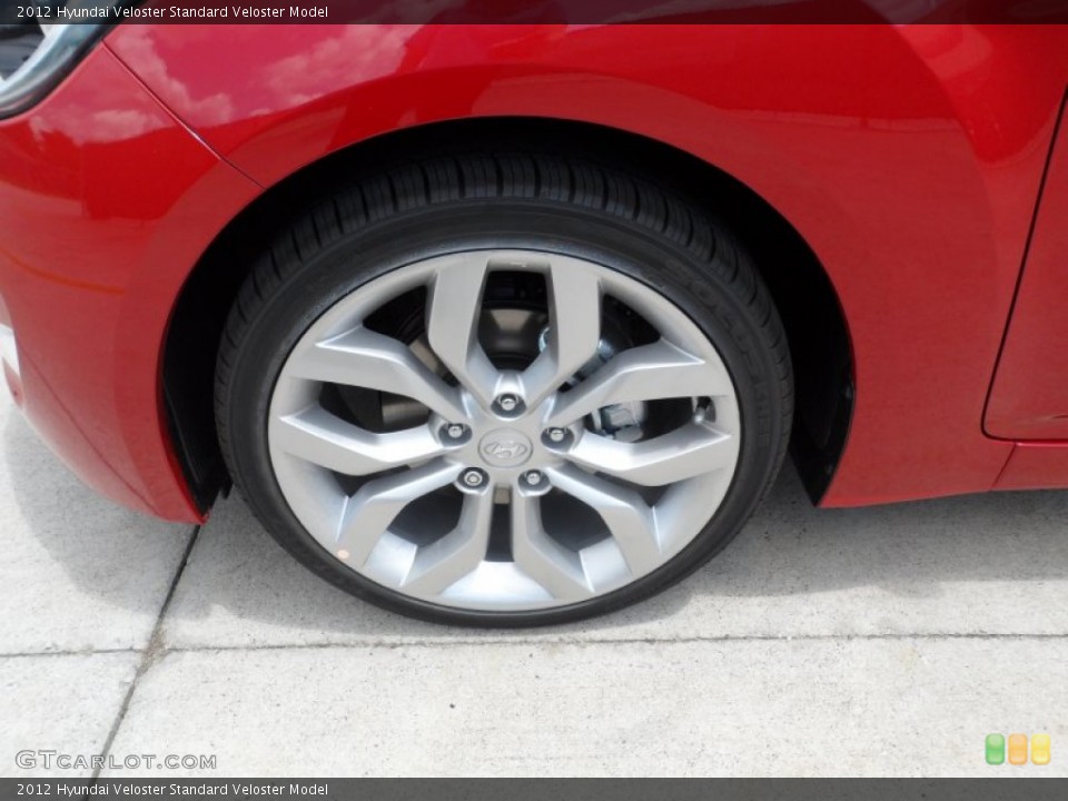 2012 Hyundai Veloster  Wheel and Tire Photo #66104284