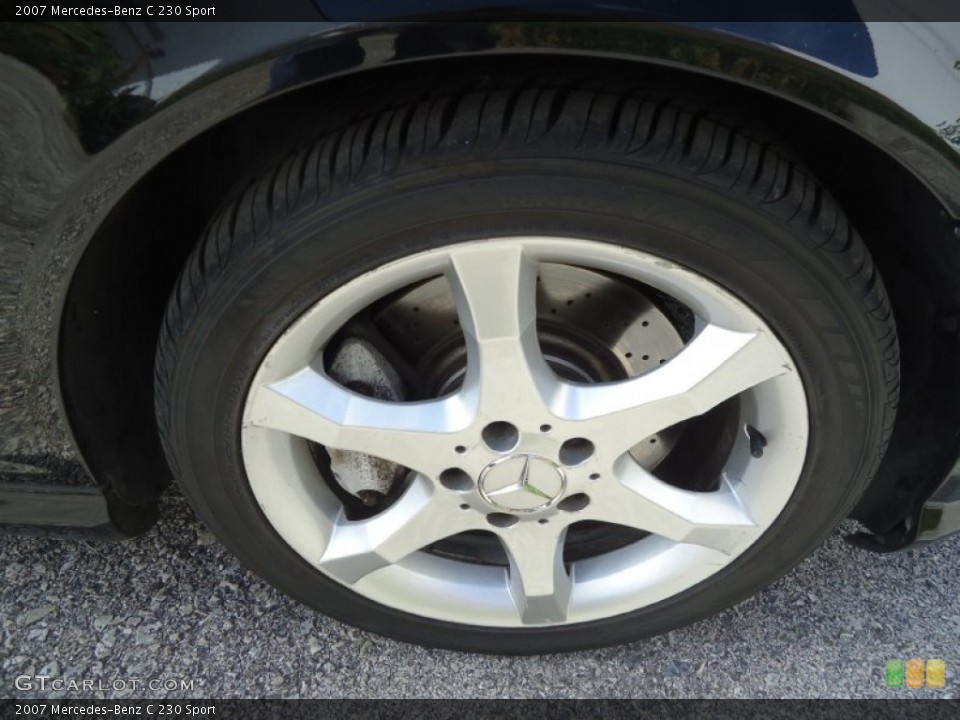 2007 Mercedes-Benz C 230 Sport Wheel and Tire Photo #66105243