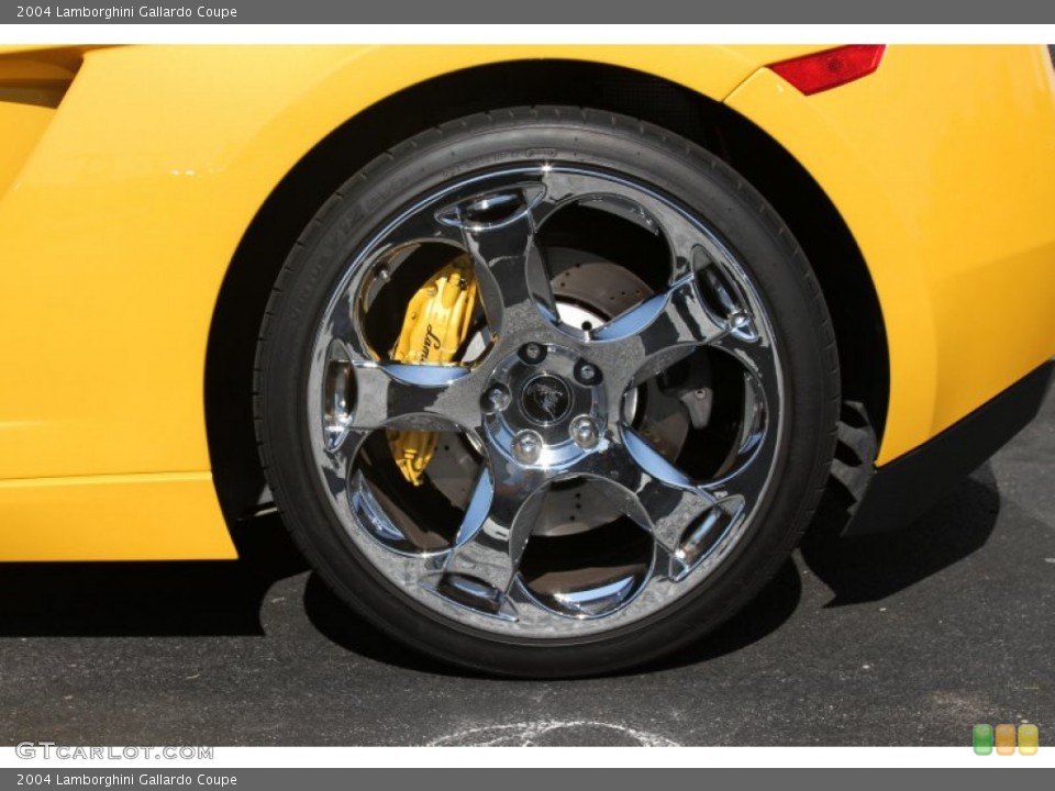 2004 Lamborghini Gallardo Coupe Wheel and Tire Photo #66106068