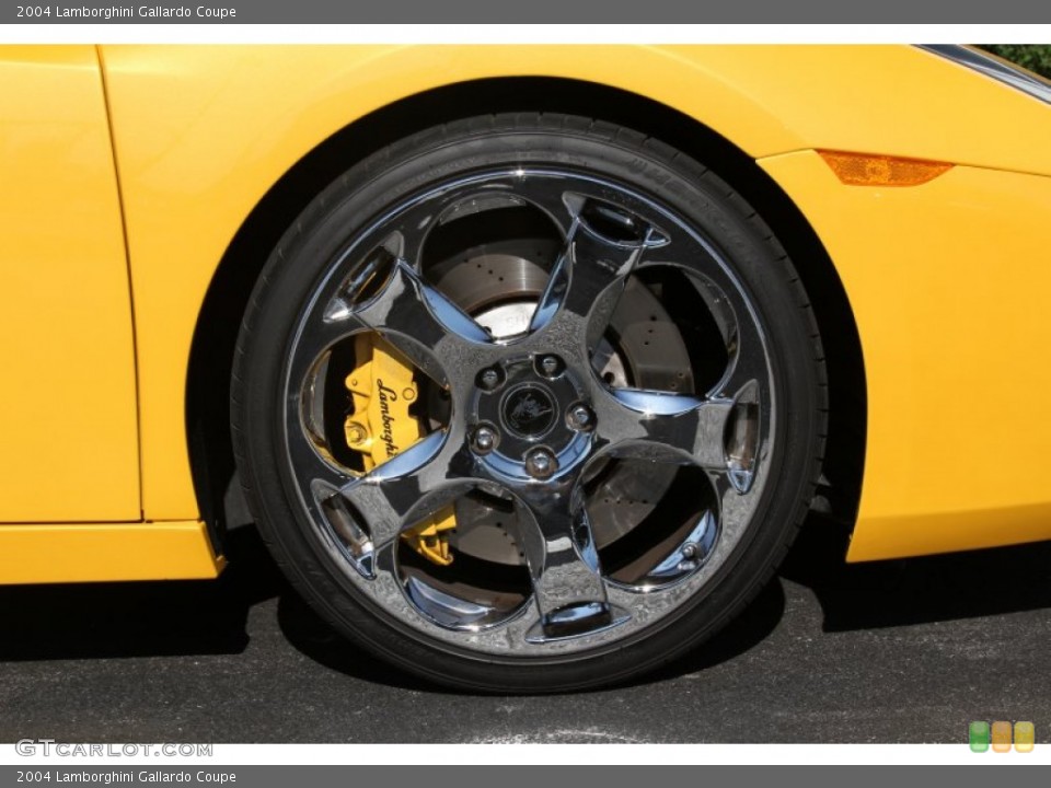 2004 Lamborghini Gallardo Coupe Wheel and Tire Photo #66106086
