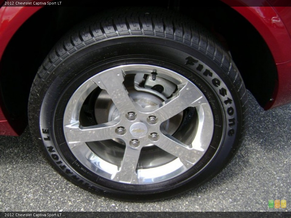 2012 Chevrolet Captiva Sport LT Wheel and Tire Photo #66107421