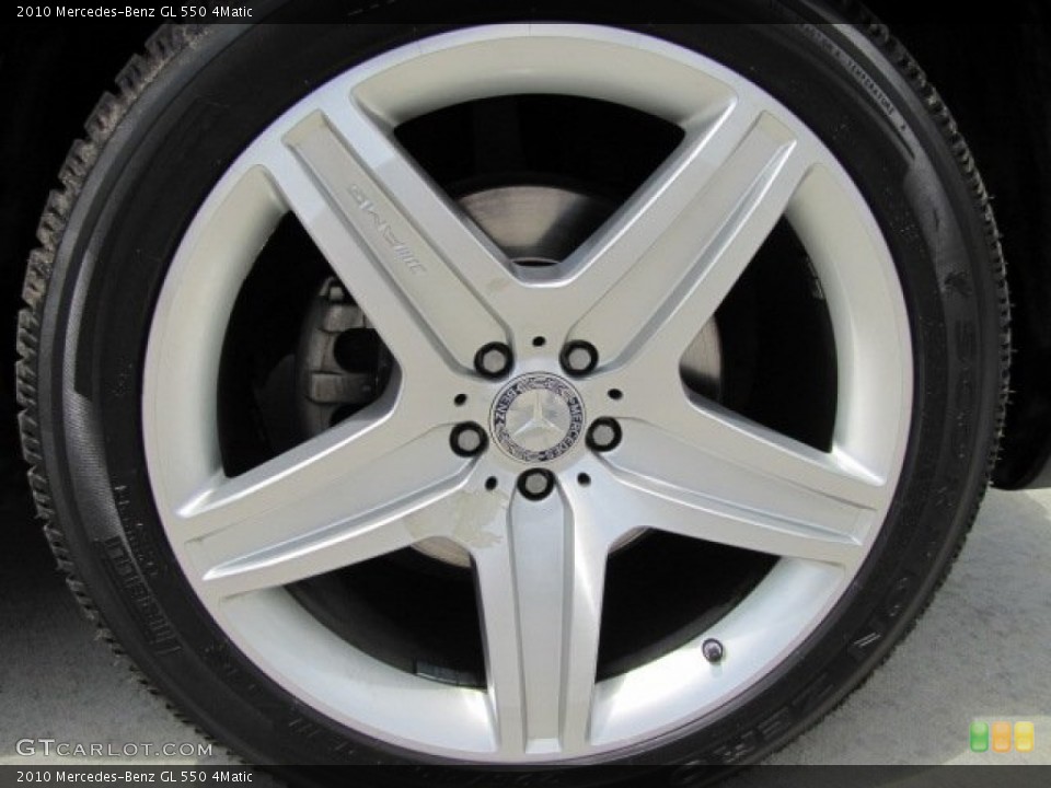 2010 Mercedes-Benz GL 550 4Matic Wheel and Tire Photo #66108219