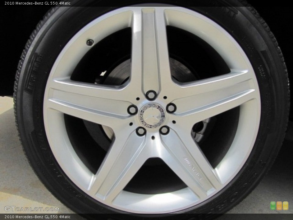 2010 Mercedes-Benz GL 550 4Matic Wheel and Tire Photo #66108228