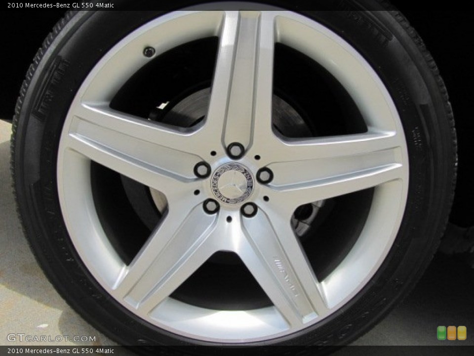 2010 Mercedes-Benz GL 550 4Matic Wheel and Tire Photo #66108234