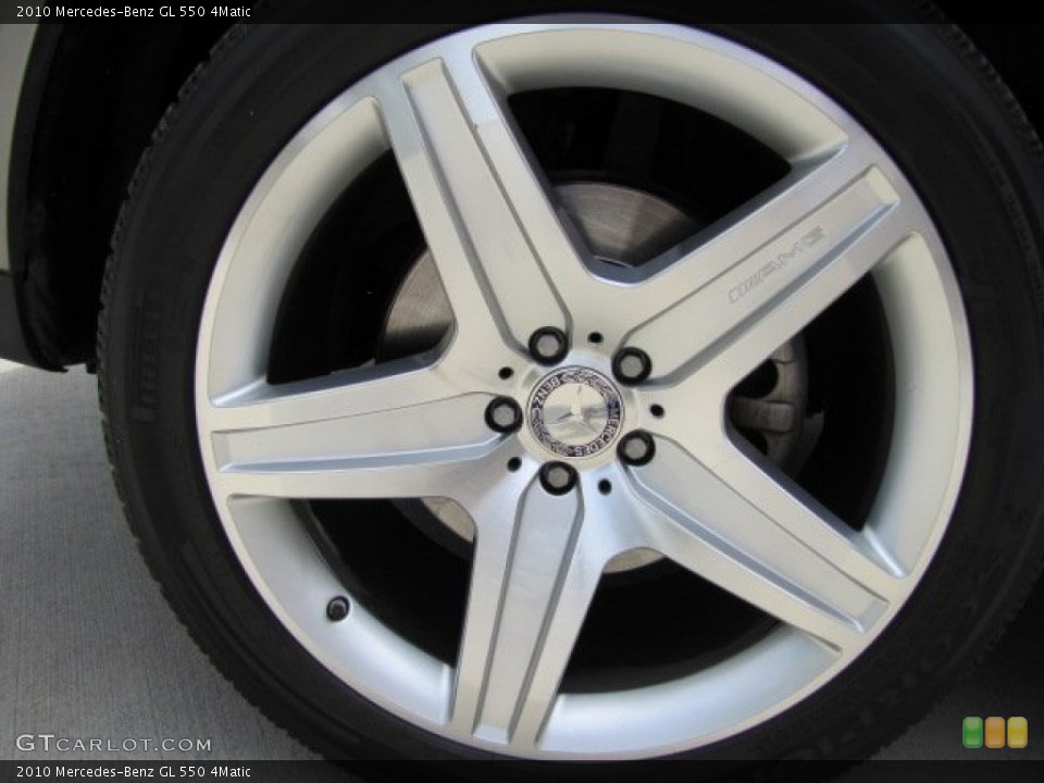2010 Mercedes-Benz GL 550 4Matic Wheel and Tire Photo #66108240
