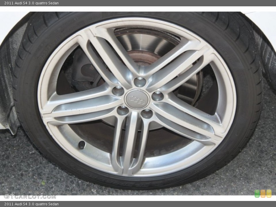 2011 Audi S4 3.0 quattro Sedan Wheel and Tire Photo #66111852