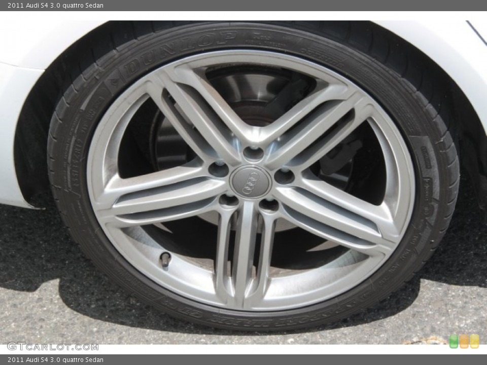 2011 Audi S4 3.0 quattro Sedan Wheel and Tire Photo #66111882
