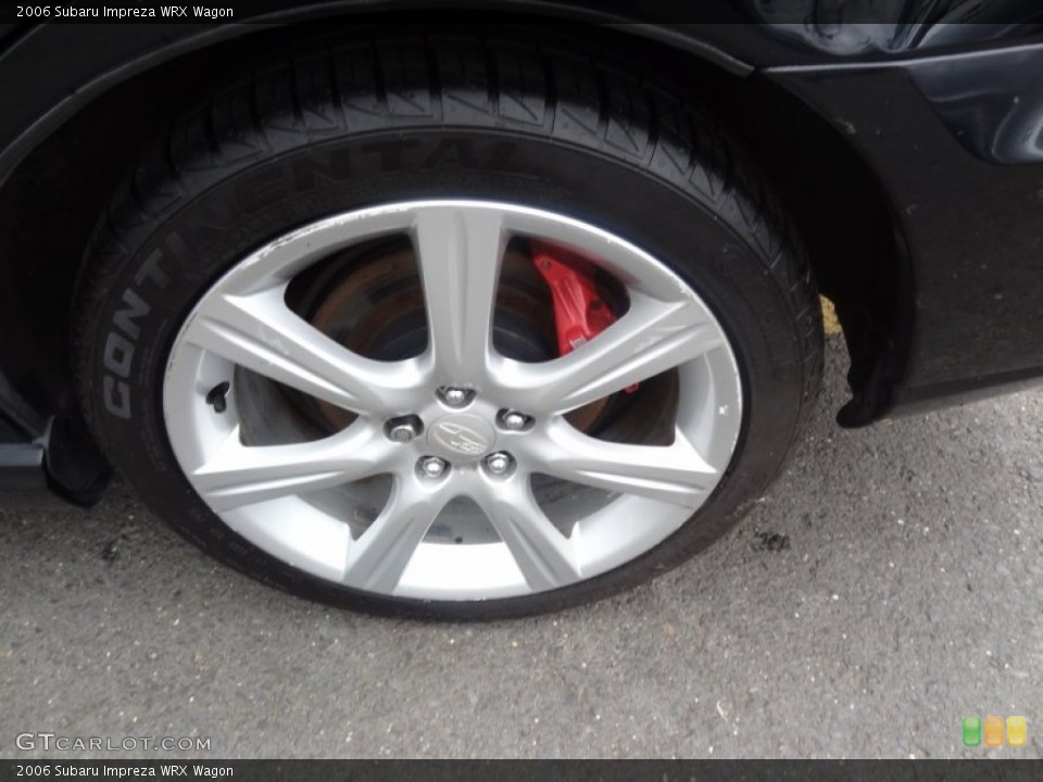 2006 Subaru Impreza WRX Wagon Wheel and Tire Photo #66115152