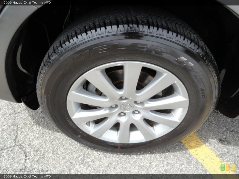 2009 Mazda CX-9 Touring AWD Wheel and Tire Photo #66116085