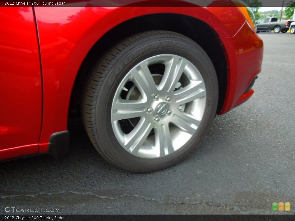 2012 Chrysler 200 Touring Sedan Wheel and Tire Photo #66118752