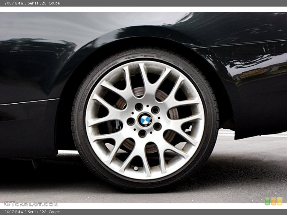 2007 BMW 3 Series 328i Coupe Wheel and Tire Photo #66131234