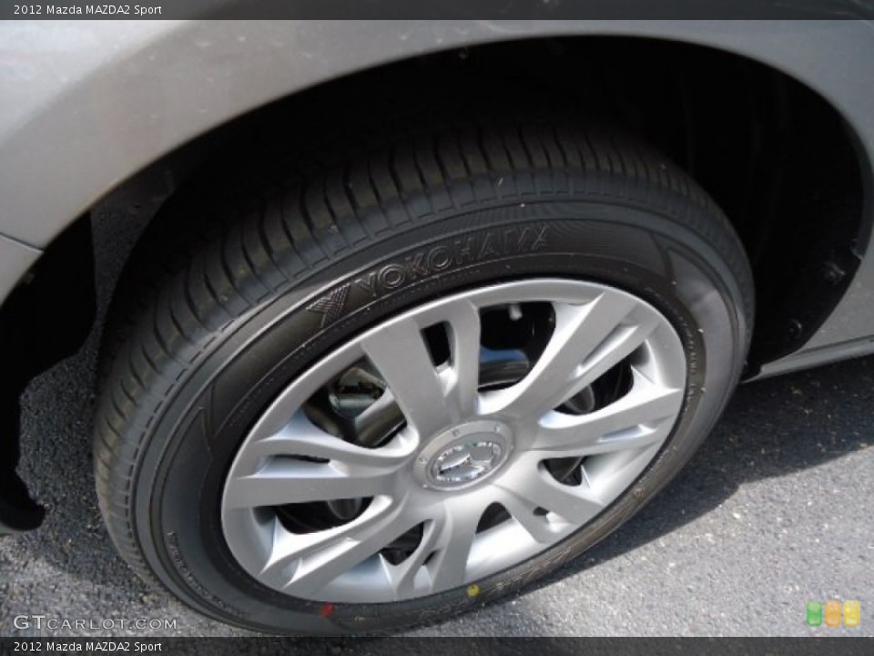 2012 Mazda MAZDA2 Sport Wheel and Tire Photo #66133313