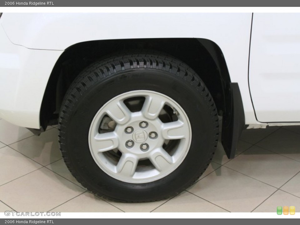 2006 Honda Ridgeline RTL Wheel and Tire Photo #66135026