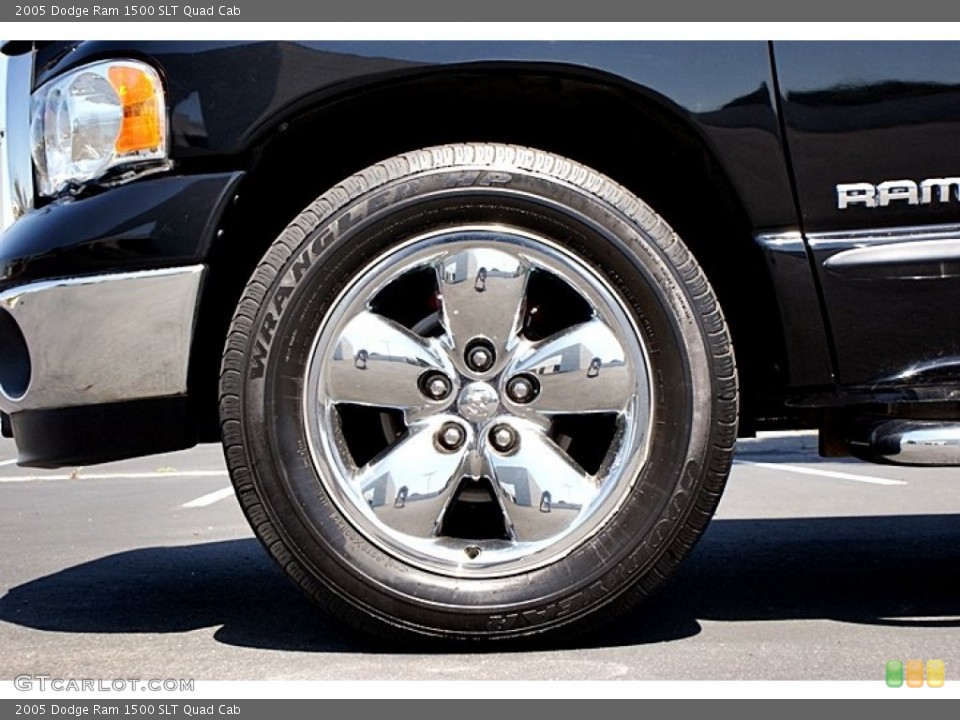 2005 Dodge Ram 1500 SLT Quad Cab Wheel and Tire Photo #66136361