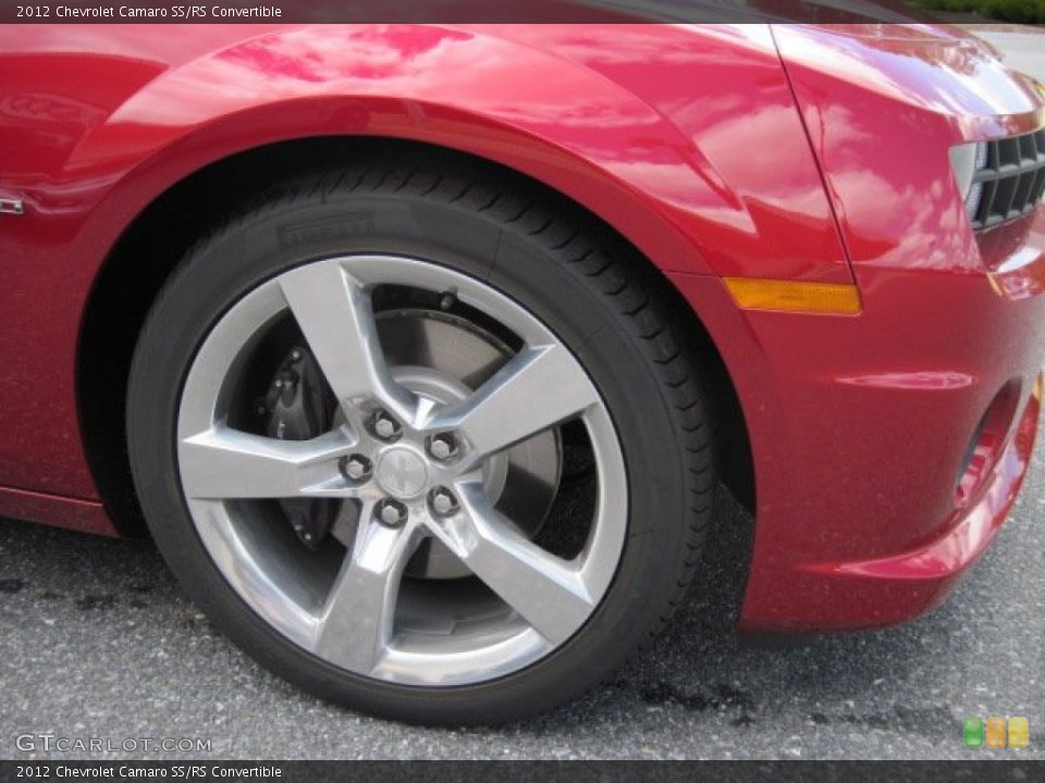 2012 Chevrolet Camaro SS/RS Convertible Wheel and Tire Photo #66138653