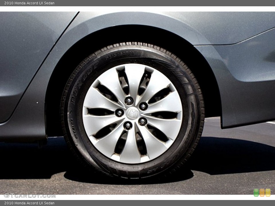 2010 Honda Accord LX Sedan Wheel and Tire Photo #66140576