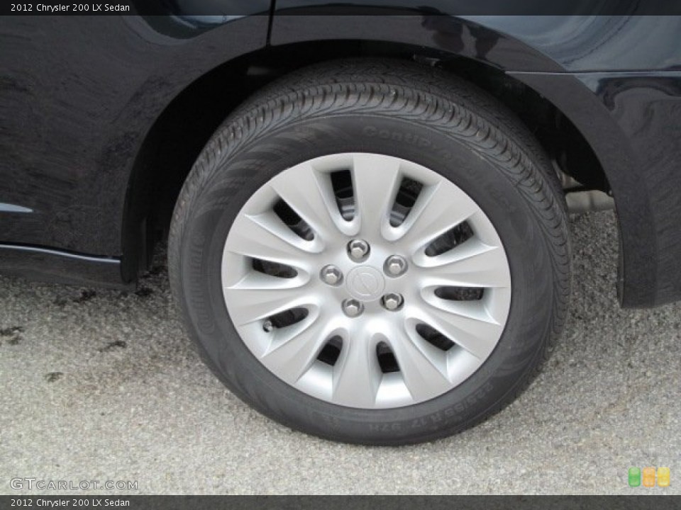 2012 Chrysler 200 LX Sedan Wheel and Tire Photo #66141272