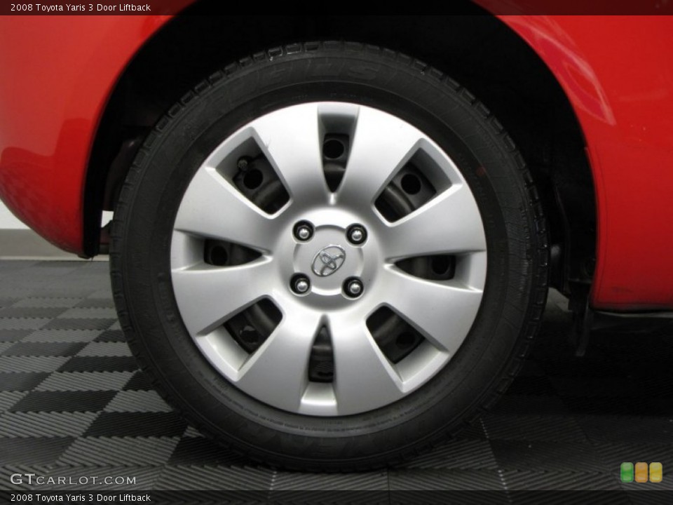 2008 Toyota Yaris 3 Door Liftback Wheel and Tire Photo #66144266