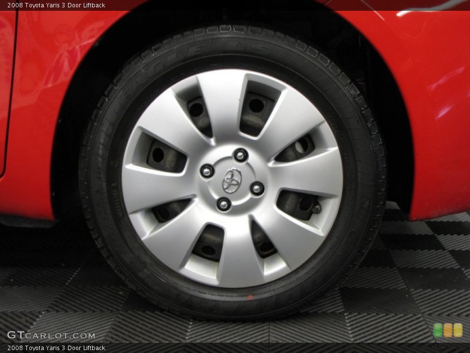 2008 Toyota Yaris 3 Door Liftback Wheel and Tire Photo #66144278
