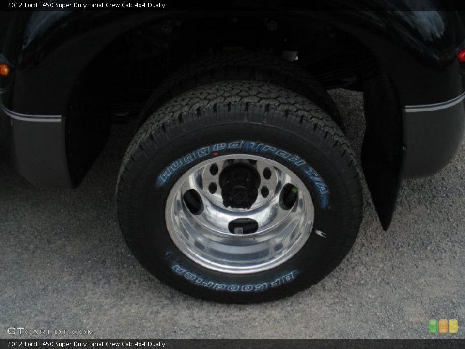 2012 Ford F450 Super Duty Lariat Crew Cab 4x4 Dually Wheel and Tire Photo #66145085