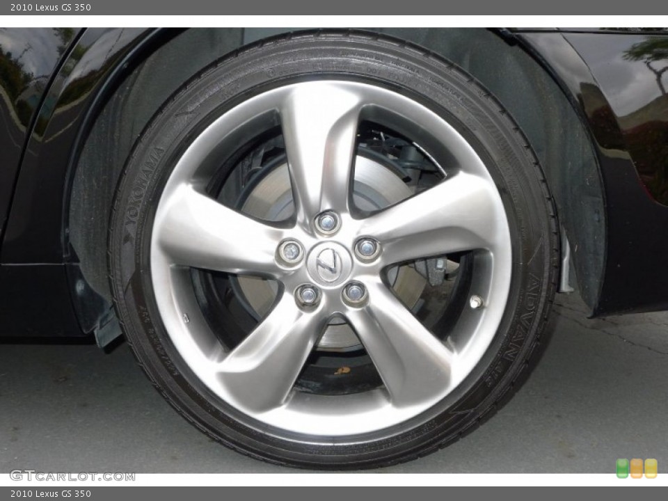 2010 Lexus GS 350 Wheel and Tire Photo #66147035