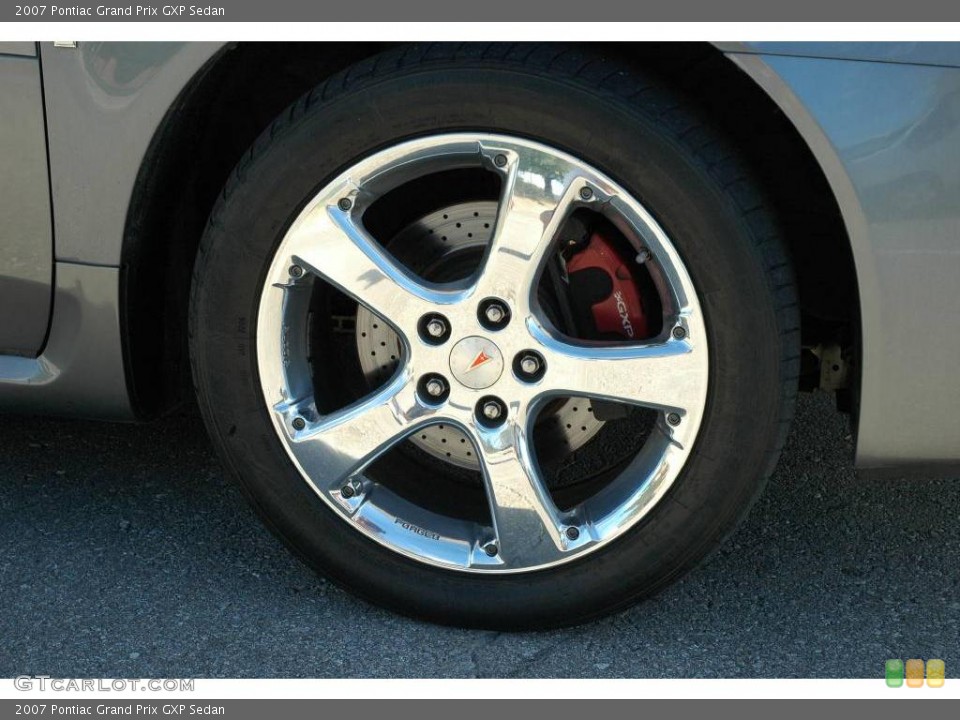 2007 Pontiac Grand Prix GXP Sedan Wheel and Tire Photo #6615146