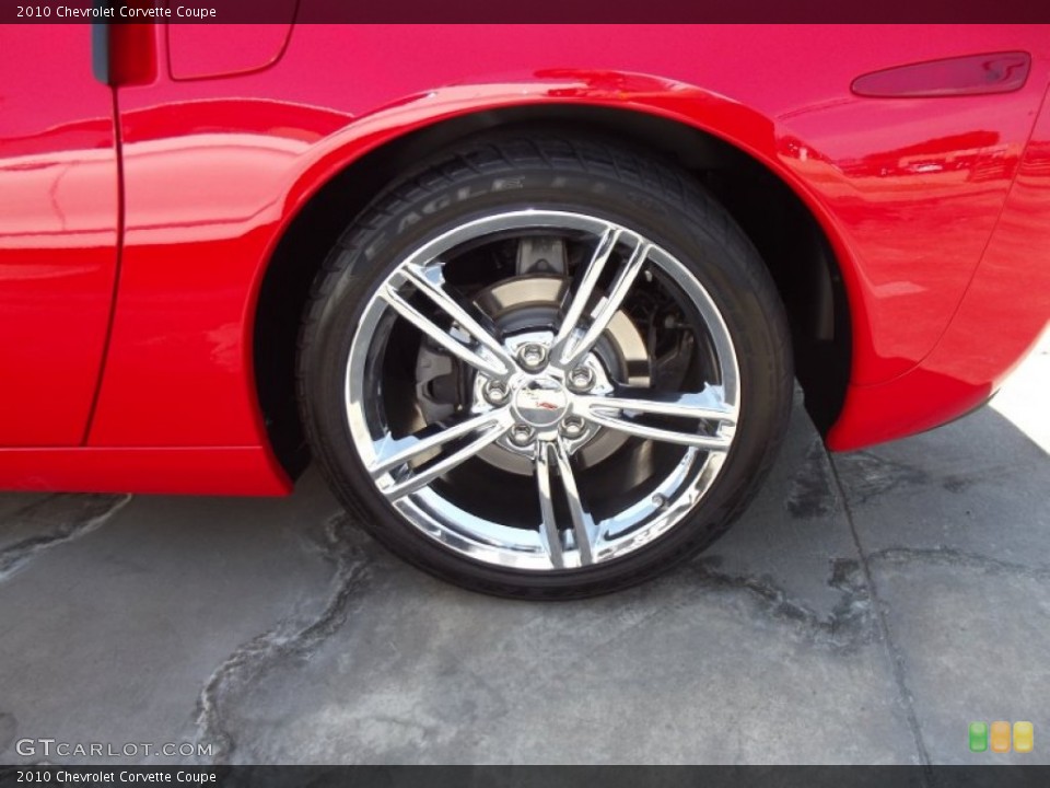 2010 Chevrolet Corvette Coupe Wheel and Tire Photo #66151607