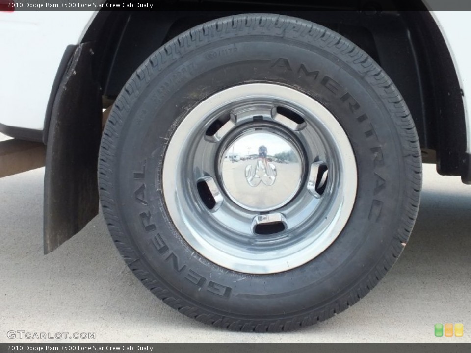 2010 Dodge Ram 3500 Lone Star Crew Cab Dually Wheel and Tire Photo #66155438