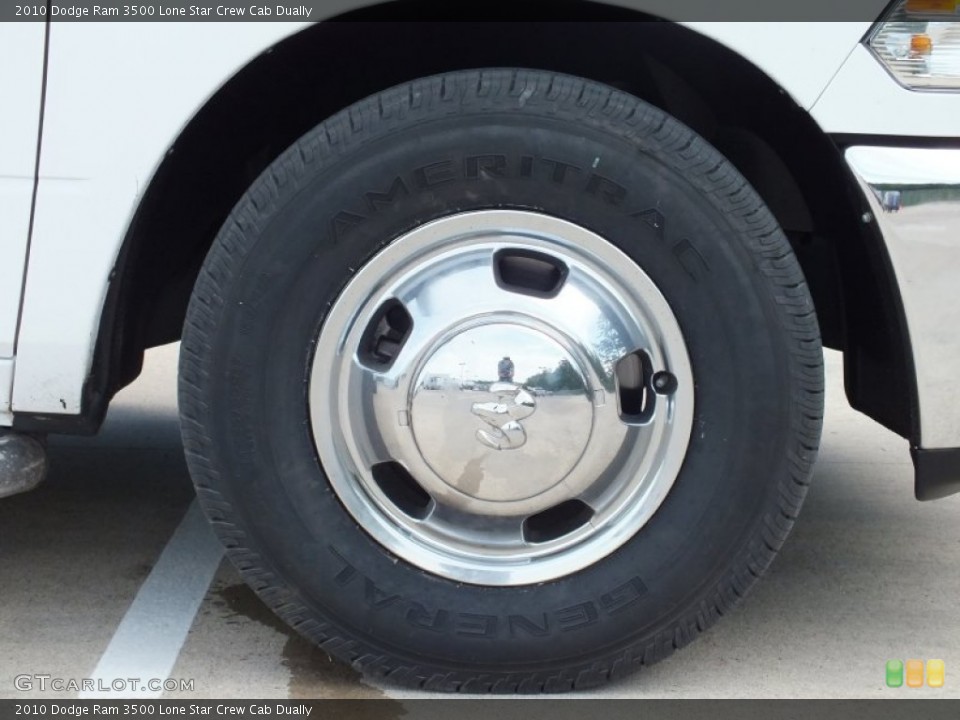2010 Dodge Ram 3500 Lone Star Crew Cab Dually Wheel and Tire Photo #66155447