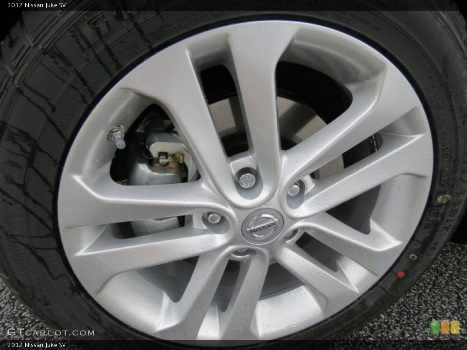 2012 Nissan Juke SV Wheel and Tire Photo #66158708