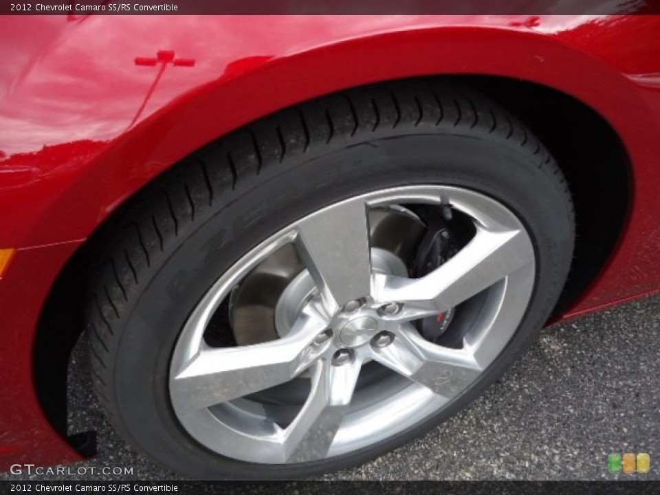 2012 Chevrolet Camaro SS/RS Convertible Wheel and Tire Photo #66162122