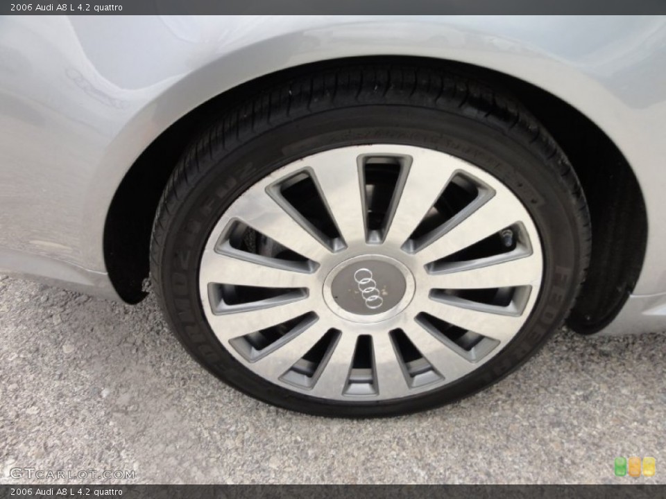 2006 Audi A8 L 4.2 quattro Wheel and Tire Photo #66163052