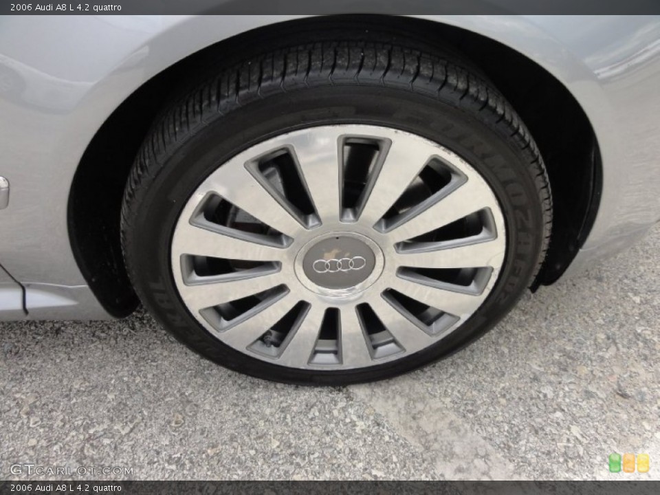2006 Audi A8 L 4.2 quattro Wheel and Tire Photo #66163064