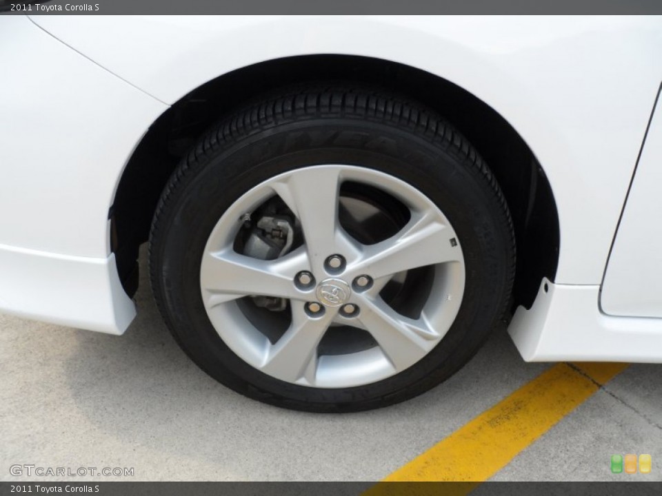 2011 Toyota Corolla S Wheel and Tire Photo #66167018