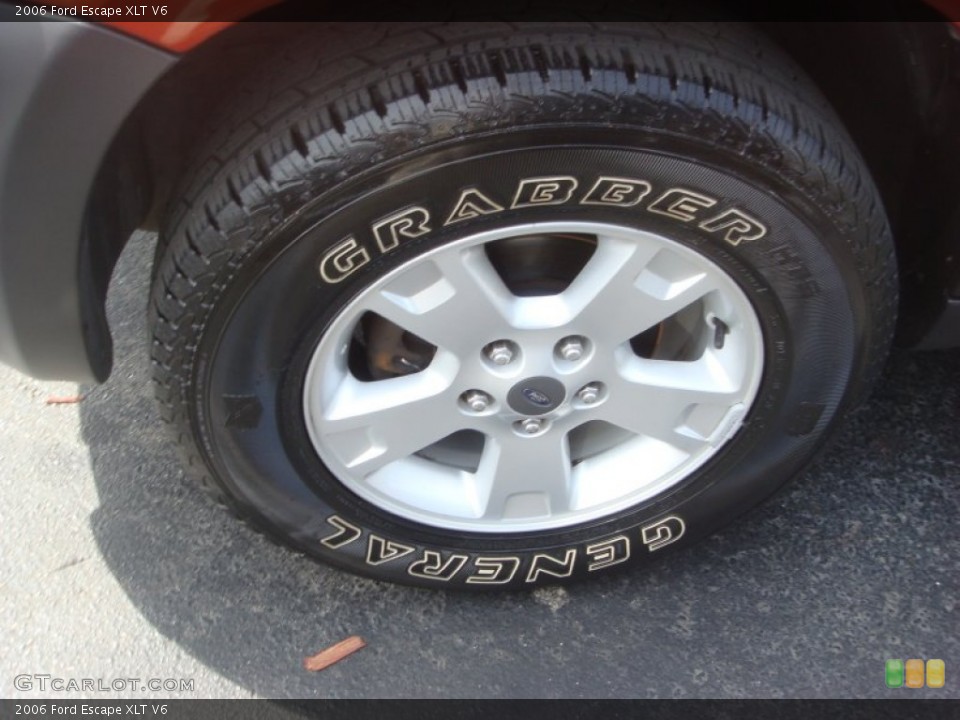 2006 Ford Escape XLT V6 Wheel and Tire Photo #66169547