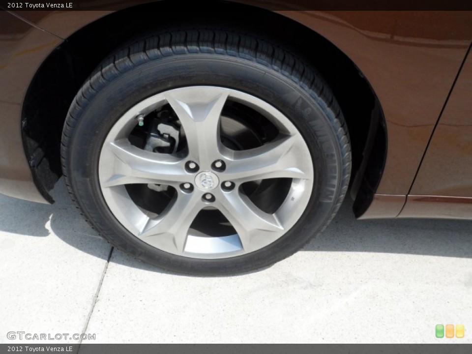 2012 Toyota Venza LE Wheel and Tire Photo #66174398