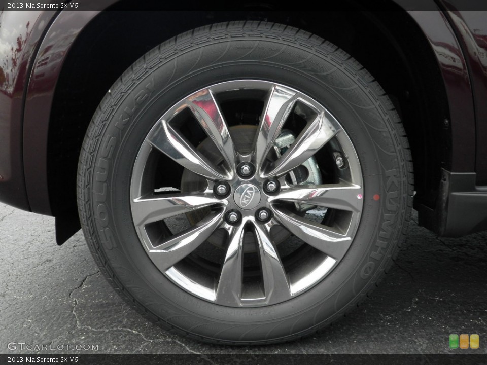 2013 Kia Sorento SX V6 Wheel and Tire Photo #66177014