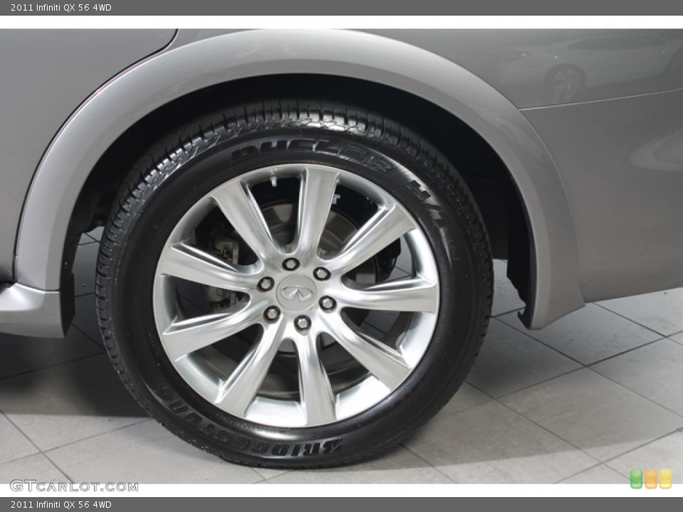 2011 Infiniti QX 56 4WD Wheel and Tire Photo #66178151