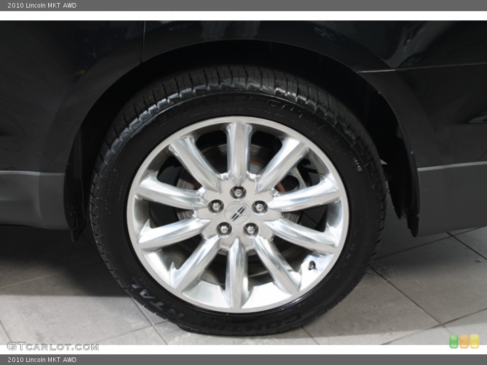 2010 Lincoln MKT AWD Wheel and Tire Photo #66178502