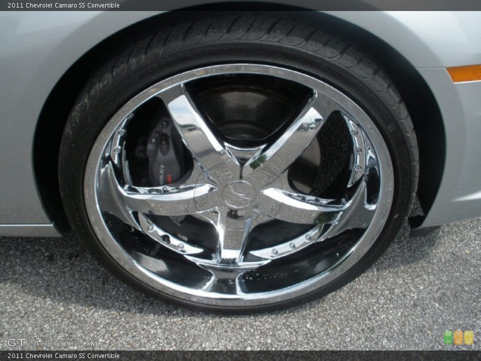 2011 Chevrolet Camaro Custom Wheel and Tire Photo #66180073