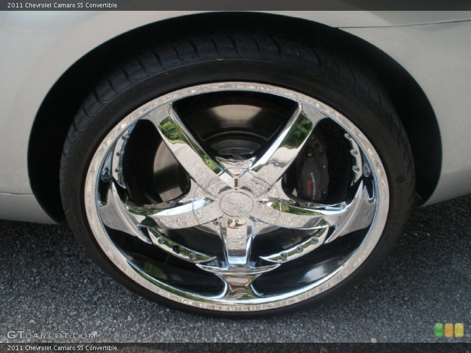 2011 Chevrolet Camaro Custom Wheel and Tire Photo #66180080