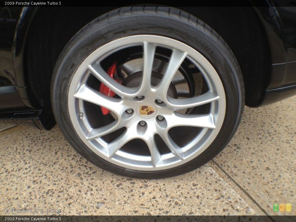 2009 Porsche Cayenne Turbo S Wheel and Tire Photo #66190846