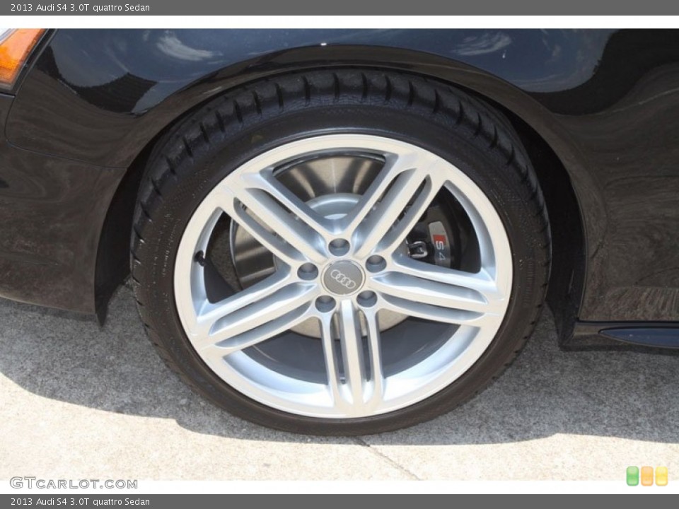 2013 Audi S4 3.0T quattro Sedan Wheel and Tire Photo #66206436