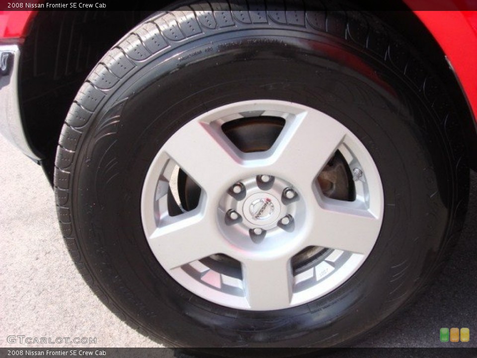 2008 Nissan Frontier SE Crew Cab Wheel and Tire Photo #66211219