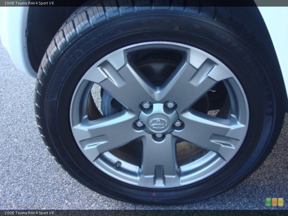 2008 Toyota RAV4 Sport V6 Wheel and Tire Photo #66212764