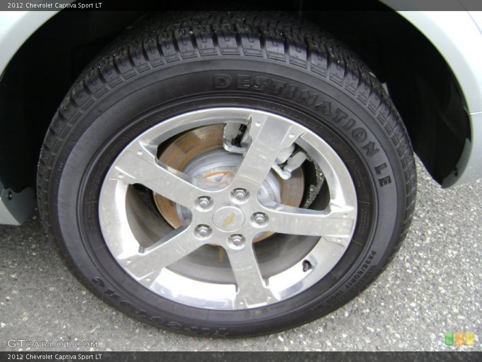2012 Chevrolet Captiva Sport LT Wheel and Tire Photo #66213732